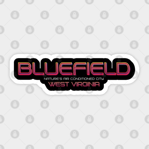 Bluefield Sticker by wiswisna